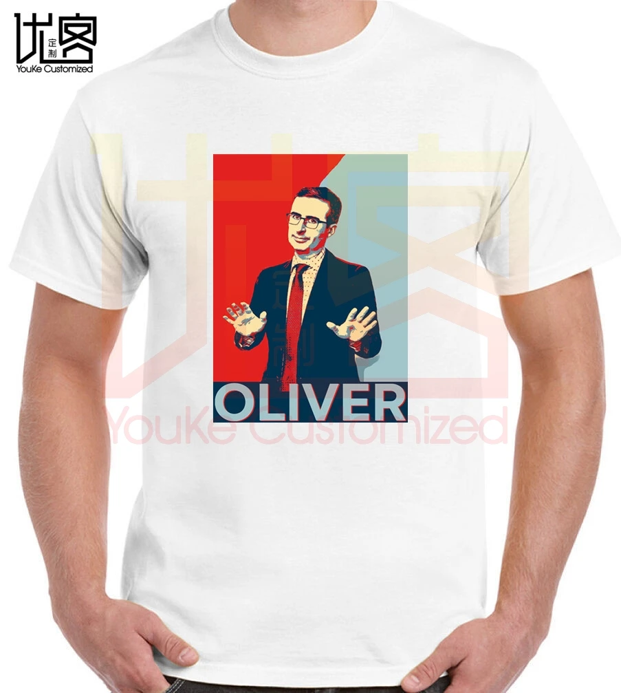 

John Oliver T-Shirt men's women's 100% cotton short sleeves tops tee printed Crewneck casual t-shirt
