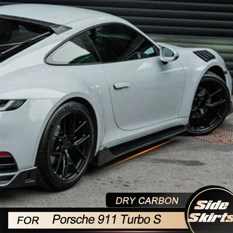 Автомобильные Боковые удлинители для Порше 911 Turbo S Coupe трансформер 2-Door 2019-2023