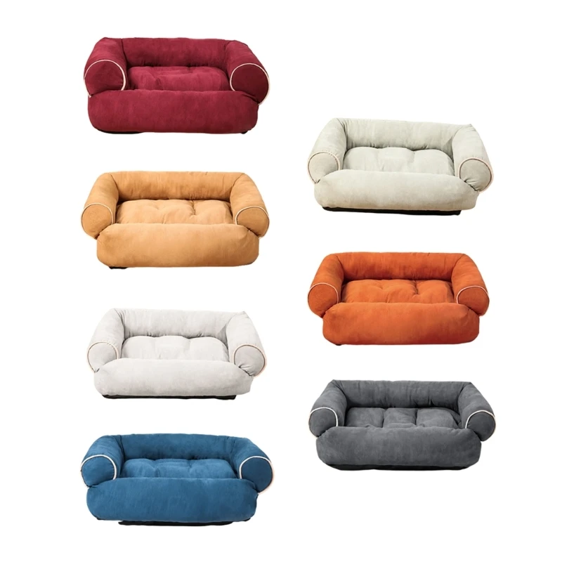 

Detachable Pet Bed Kitten Puppy Dog Basket Gift for Pet Detachable Cushion