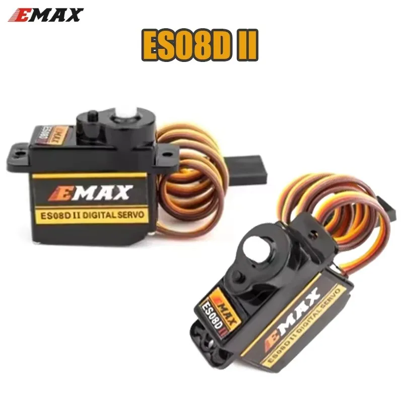 EMAX ES08D II Пластиковый цифровой микросервопривод для радиоуправляемого вертолета