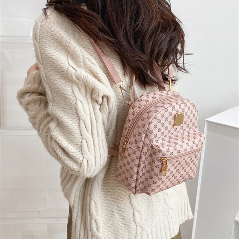 

Women's Fashion Classic Women Backpack Fashion School Bags Female Daily Shopping Girl Backpacks Schoolbags for Girl