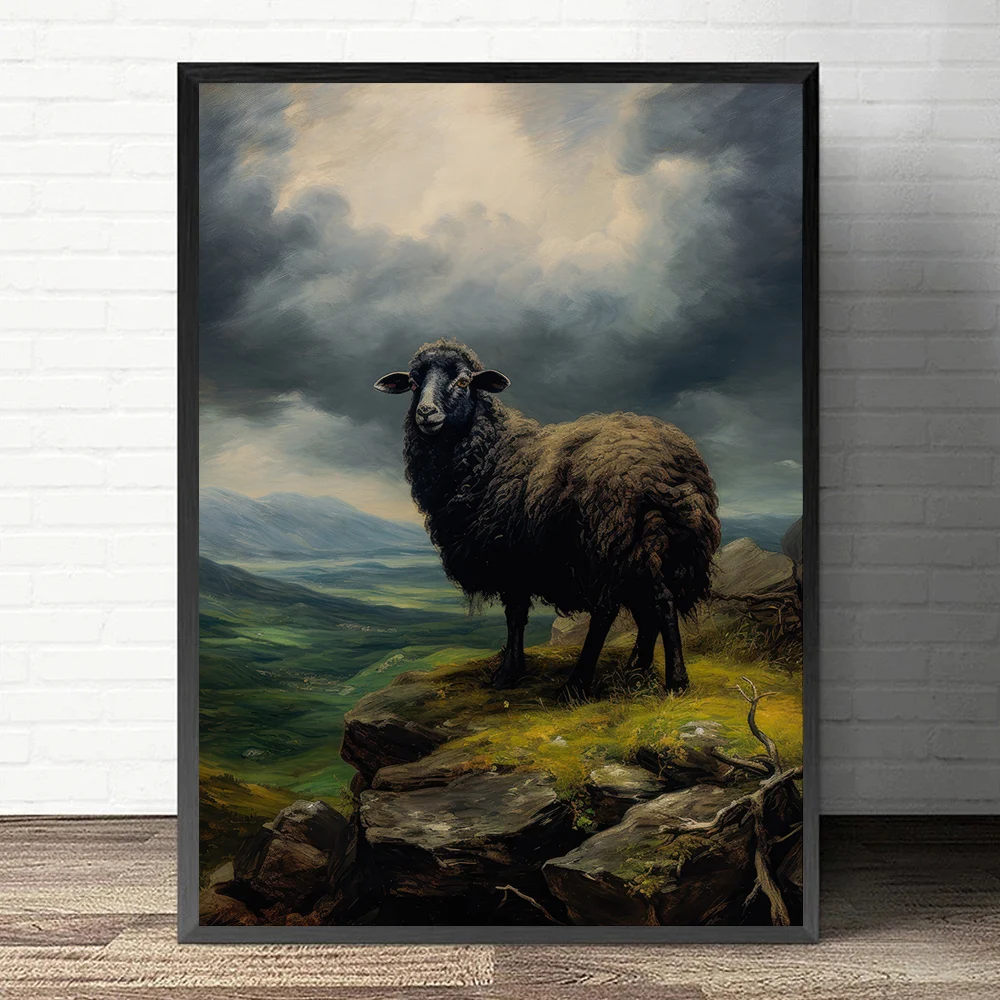 Живопись &quotТемная Академия&quot на холсте