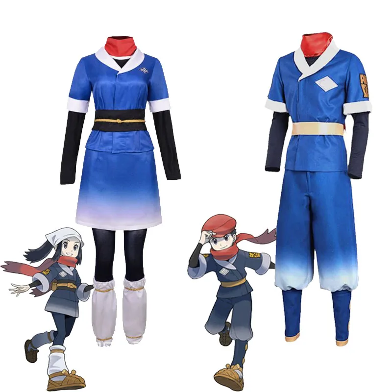 

Игровые легенды: костюмы для косплея Arceus Рей, униформа экспедиции Акари Галактики, костюмы гильдии гинкго, костюм для плавания