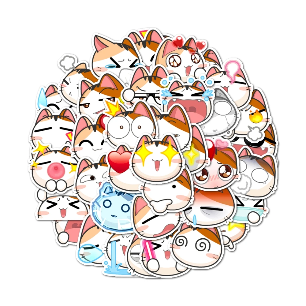 Наклейки с мультяшным рисунком 40 шт