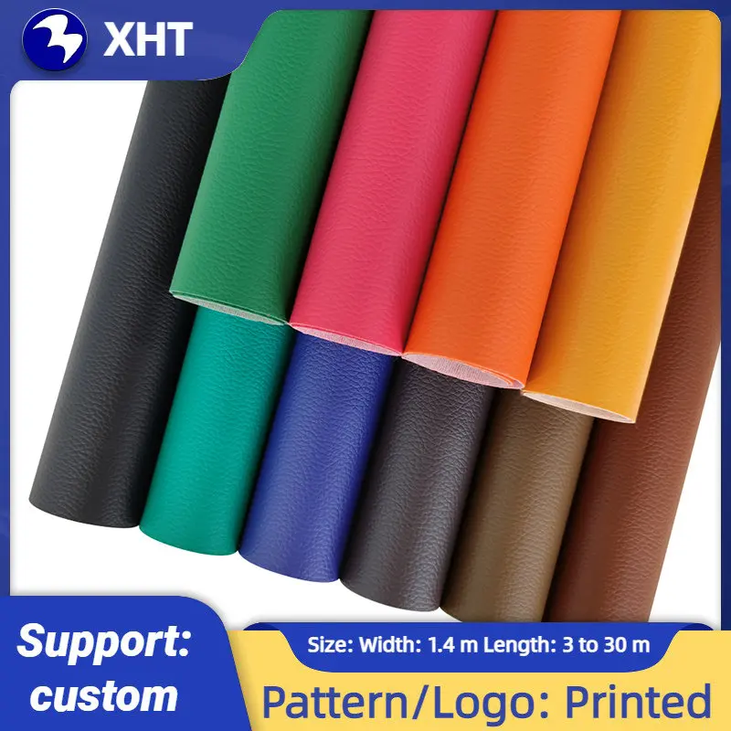 

20*120CM Solid Color Artificial PU Leather Fabric Soft Faux Leather For Sewing Bag Clothing Sofa Car DIY Handmade Material