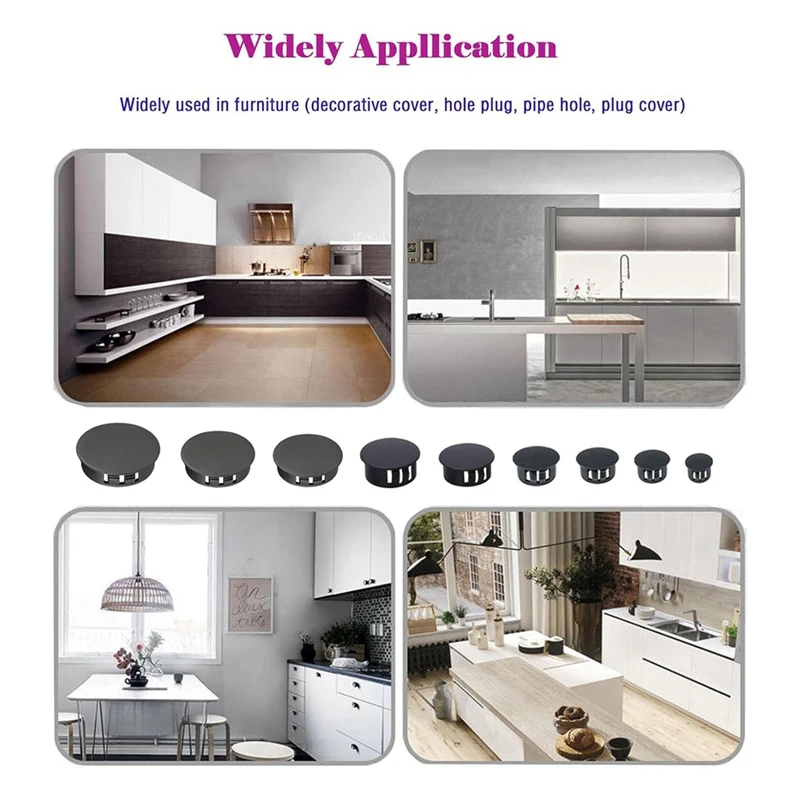 360 шт. 9 размеров розетки для отверстий