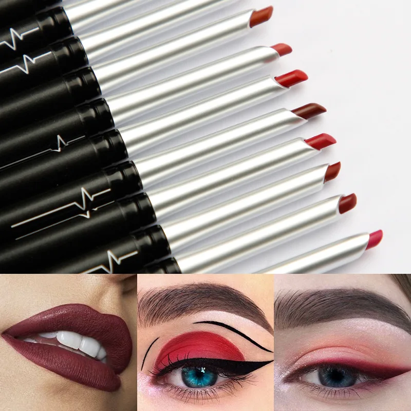 

Matte Lip Liner Pencil Lipstick Pen Perfect Lip Shape Makeup Make Up Waterproof Silky Lipliner Smudge-free Eye Shadow Eyeliner