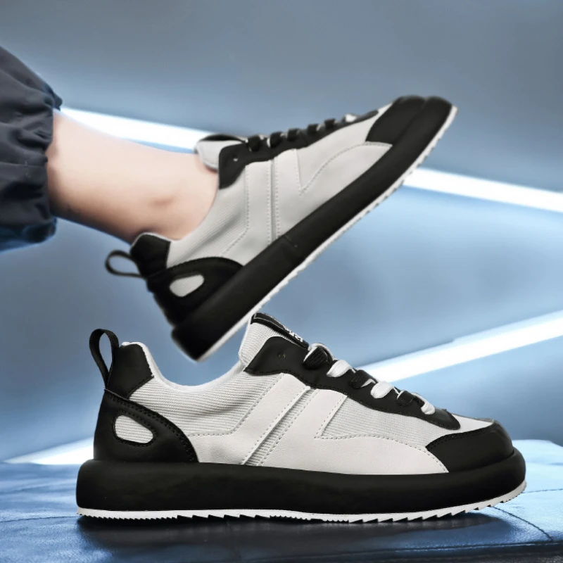 

Summer Sneakers Men's Trendy Breathable Casual Skateboard Shoes Outside Comfortable Walking Footwear Zapatillas Informales
