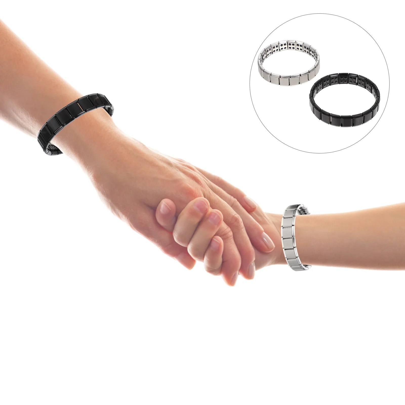 

Bracelet Magnetic Bracelets Drainage Lymphatic Copper Wrist Jewelry Men Forarthritis Chakra Bead Hematitechain Banglefriendship