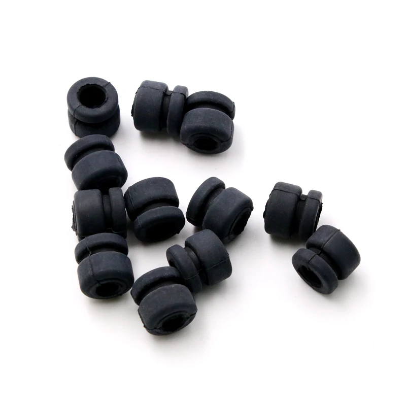 

6pcs Car Power Amplifier DVD Audio CD Anti-vibration Pad Crash Shockproof Cushion Rubber