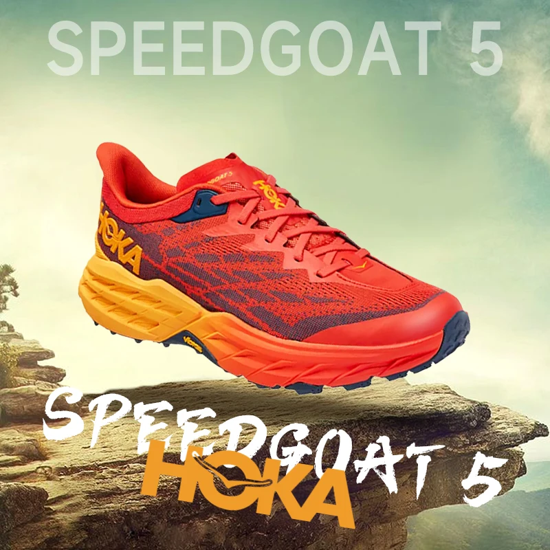 

HOKA SPEEDGOAT 5 Mens Outdoor Trail Y2K Running Shoes Non-slip Light Hiking Trekking Sneakers Women Ultra-light Anti-skid Road