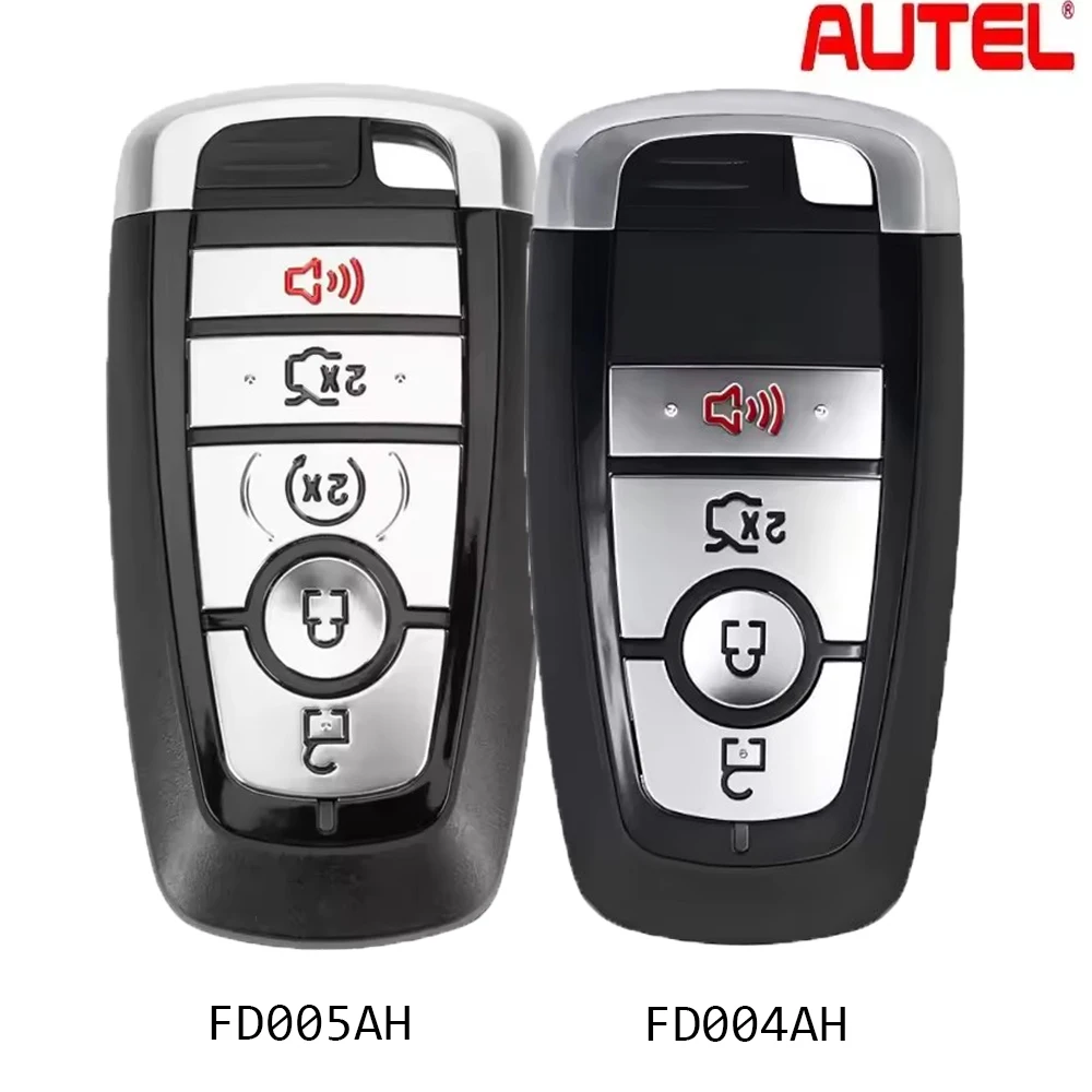 

Autel IKEY FD004AL / FD005AL/ FD004AH / FD005AH Универсальный интеллектуальный дистанционный ключ 4/5 кнопок 315 МГц/433 МГц Использование для KM100 IM508 IM608