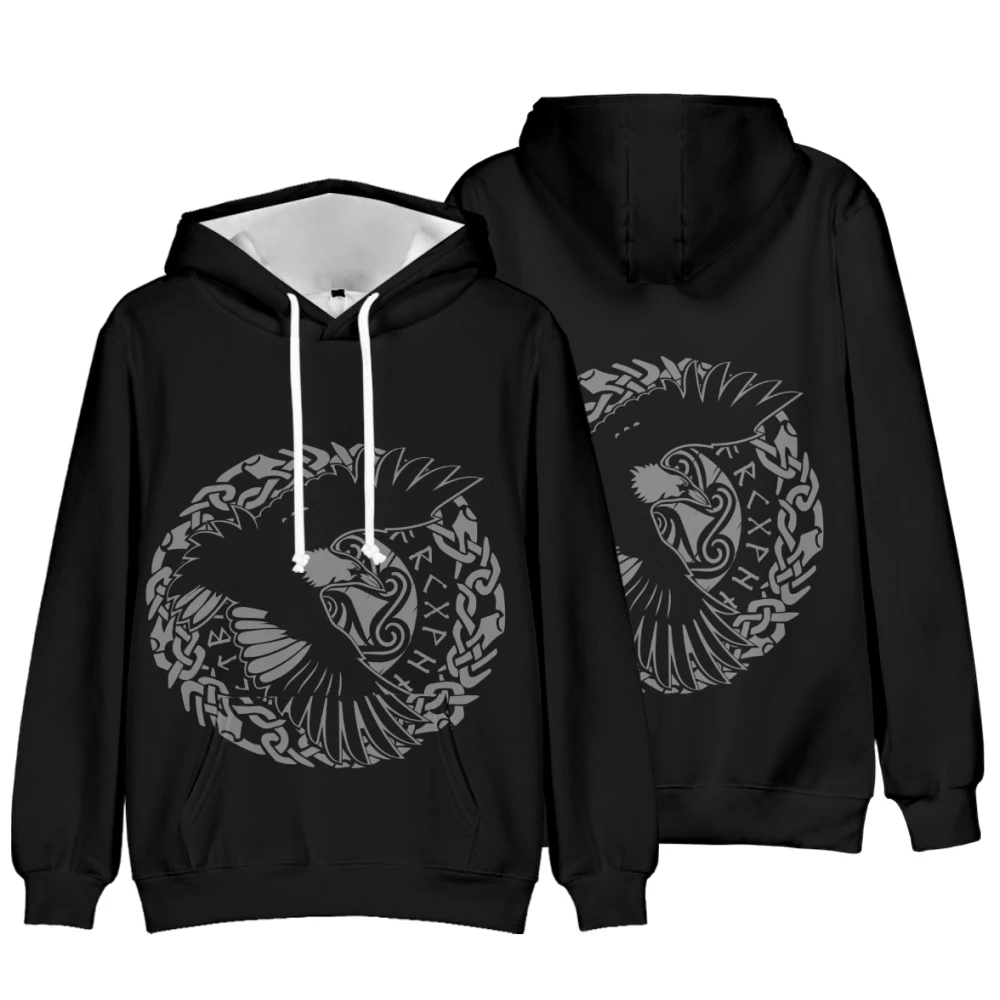 

Y2K Viking Style Hoodies 2022 Winter New Grunge Long Sleeve Sweatshirt Casual Hooded Jacket Streetwear 13