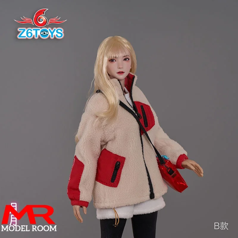Фото Z6TOYS ZC016 1/6 Азиатская девушка Yueyue с подвижными глазами, голова, скульптура, резьба, модель, подходит для 12 дюймов, женская фигурка солдата, тело куклы №2