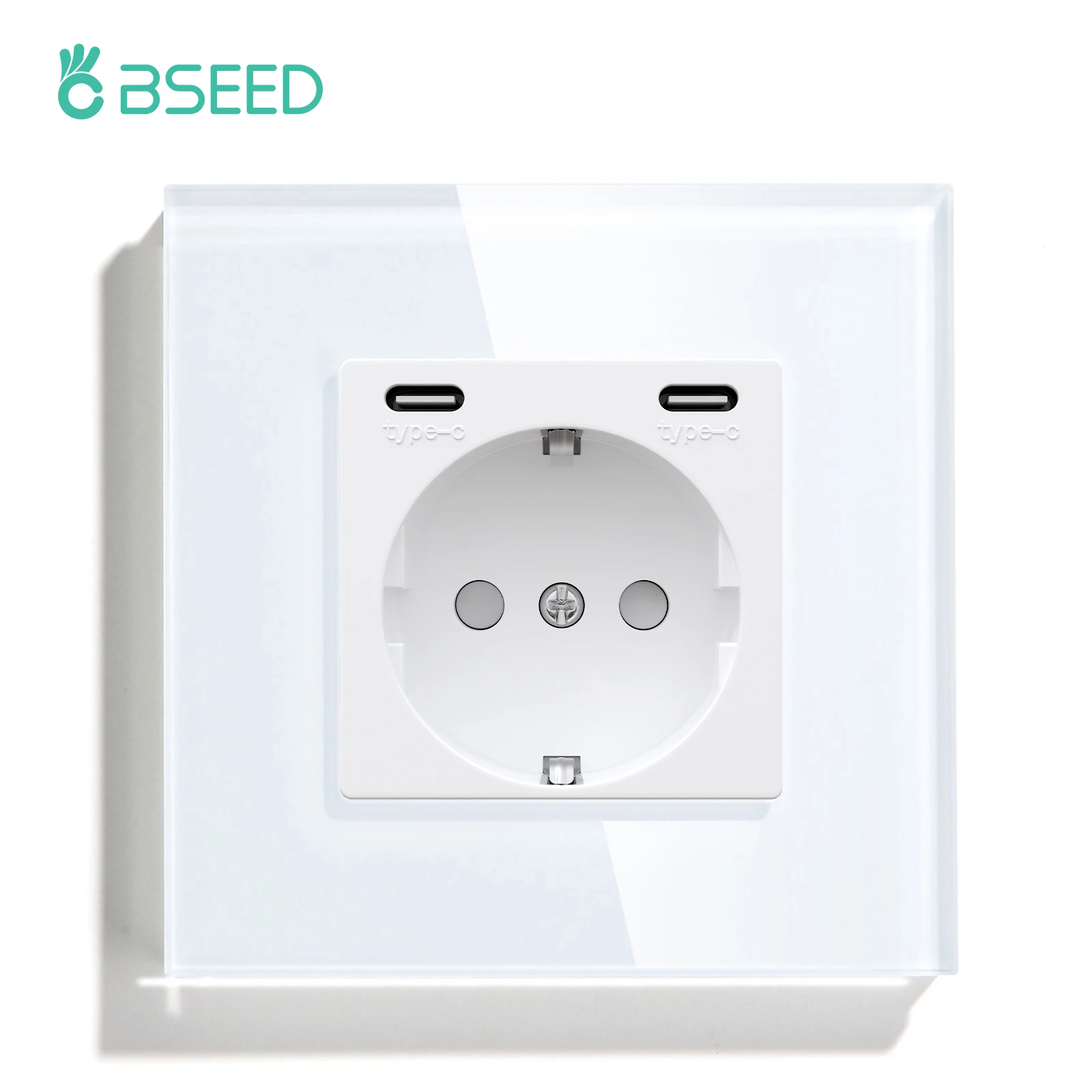 

Розетка BSEED с двумя портами USB Type-c