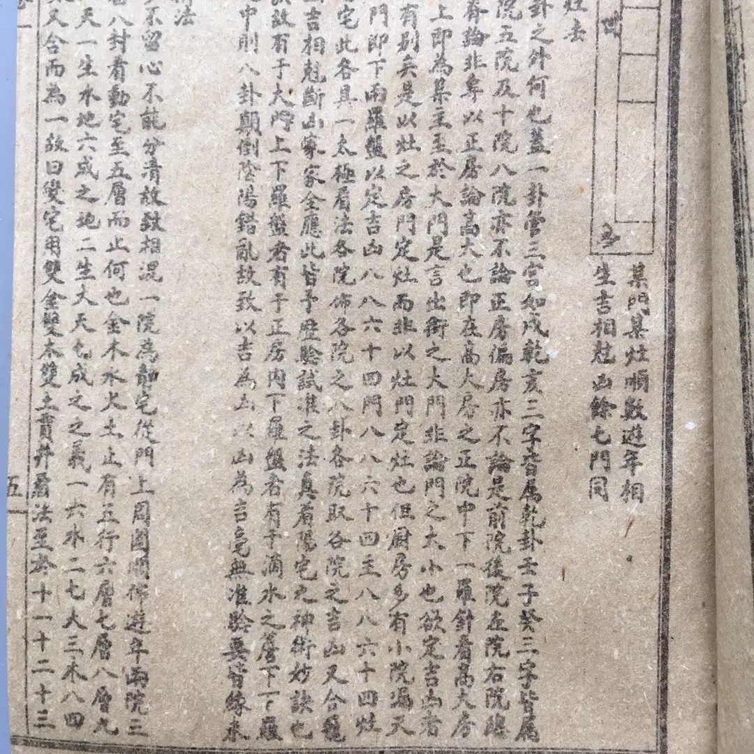 Китайская книга для гадания Геомантии Чжан из рисовой бумаги (Рисование янжай