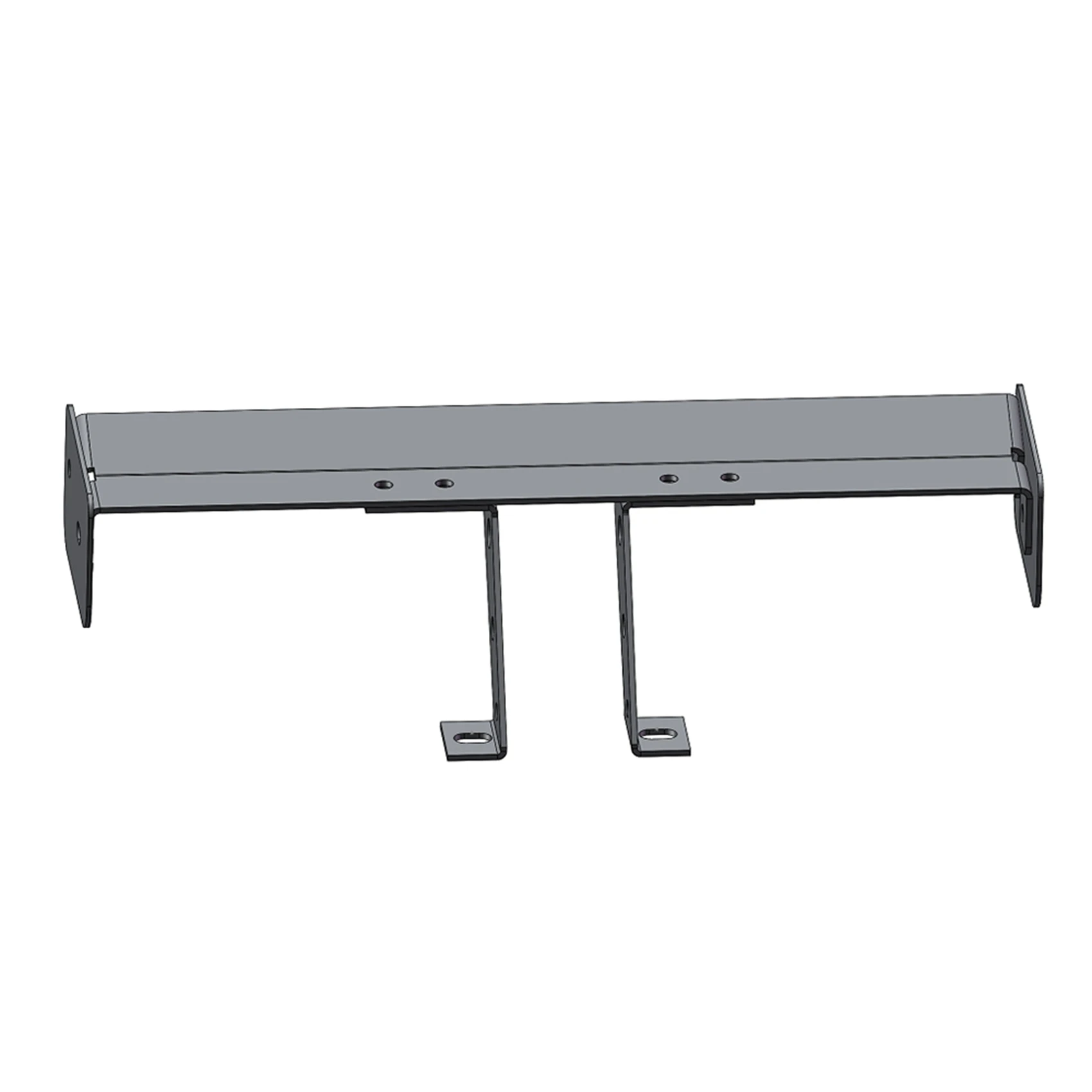 1/10 RC автомобиль Алюминиевый сплав задний спойлер для Tamiya TT-01 TT02 HSP 94123 HPI на дороге