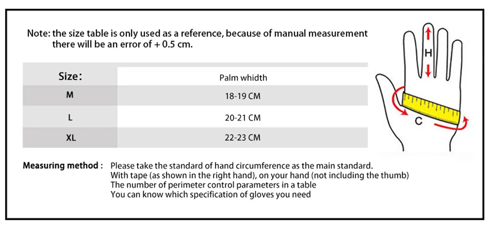 Рисунок 6 - Перчатки мужские с полупальцами
