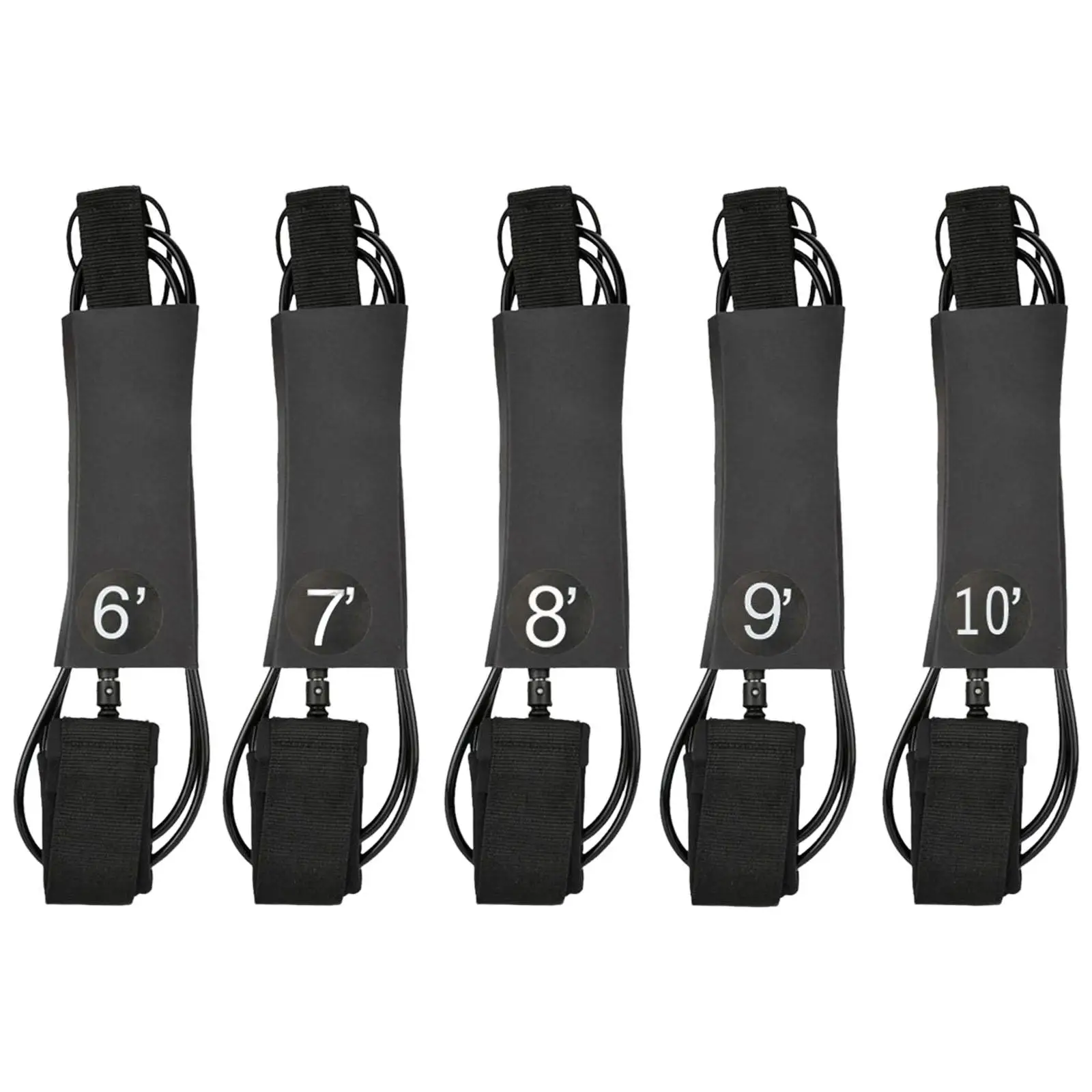 

Surfboard Leash Paddleboard Foot Rope Ankle Cuff Straight Rope Single Turn Leg