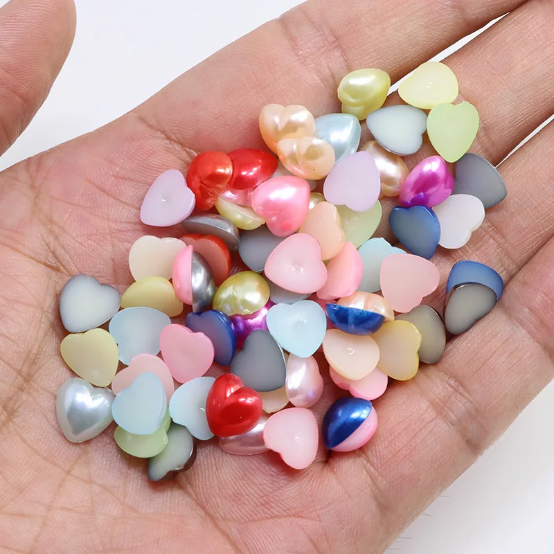 Искусственные жемчужные бусины из АБС-пластика 3000 шт. (3-12 мм) |