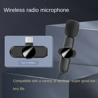 wireless lavalier microphone 2 4g noise reduction iphone microphone live microphone condenser youtube accessories