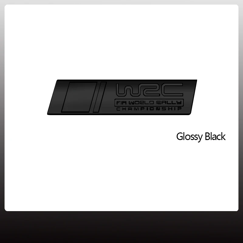 

WRC значок для чемпионата мира по ралли, автомобильная решетка, наклейка для POLO TDI Golf Beetle, логотип металлический на багажник, аксессуары