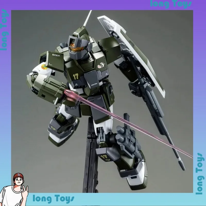Фото В наличии: Bandai MG 1/100 RGM-79SC GM Sniper Custom Gundam, набор для сборки модели Gunpla, коллекционный. №4