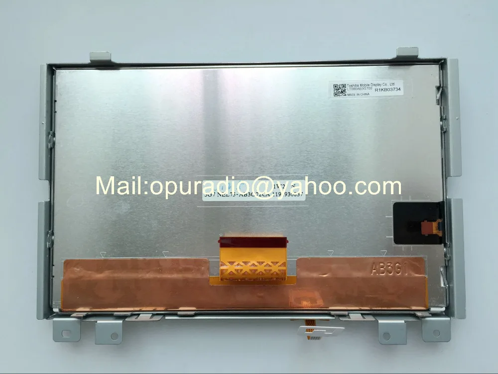 Дисплей Matsushita LT080AB3G700 ЖК-монитор с сенсорным экраном сенсорный выключатель для VW
