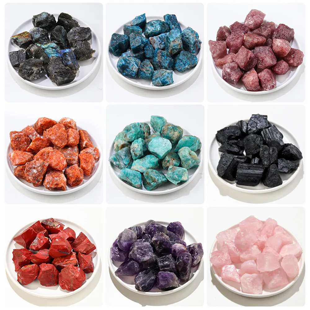 

Natural Raw Quartz Mix Stone Rough Crystal Stone Home Living Room Ornaments Decor Mineral Specimens Collection