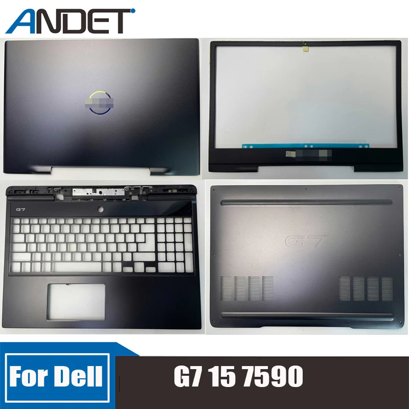 

Новинка, Оригинальный чехол для Dell G7 15 7590, задняя панель экрана, рамка, подставка для клавиатуры, подставка для рук, Верхняя деталь, хост ноутбука, нижняя крышка, аксессуары