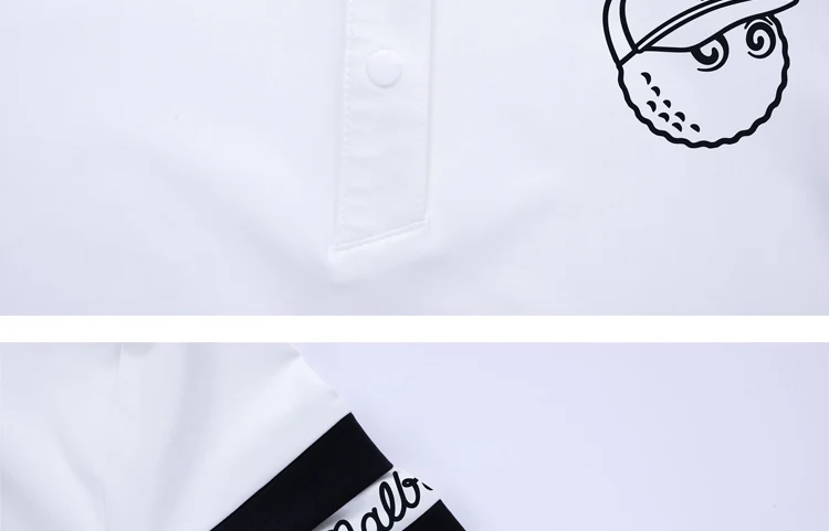 Ms summer new golf quick-drying breathable cultivate one's morality stretch t-shirts with short sleeves