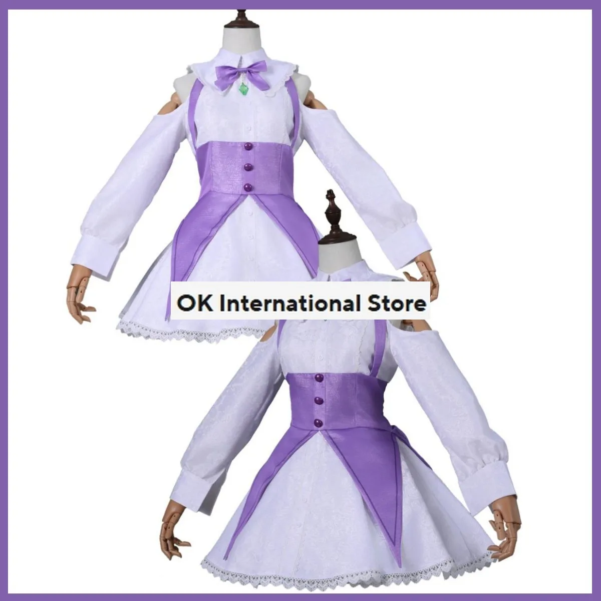 Женский костюм для косплея из аниме Re: жизнь в другом мире
