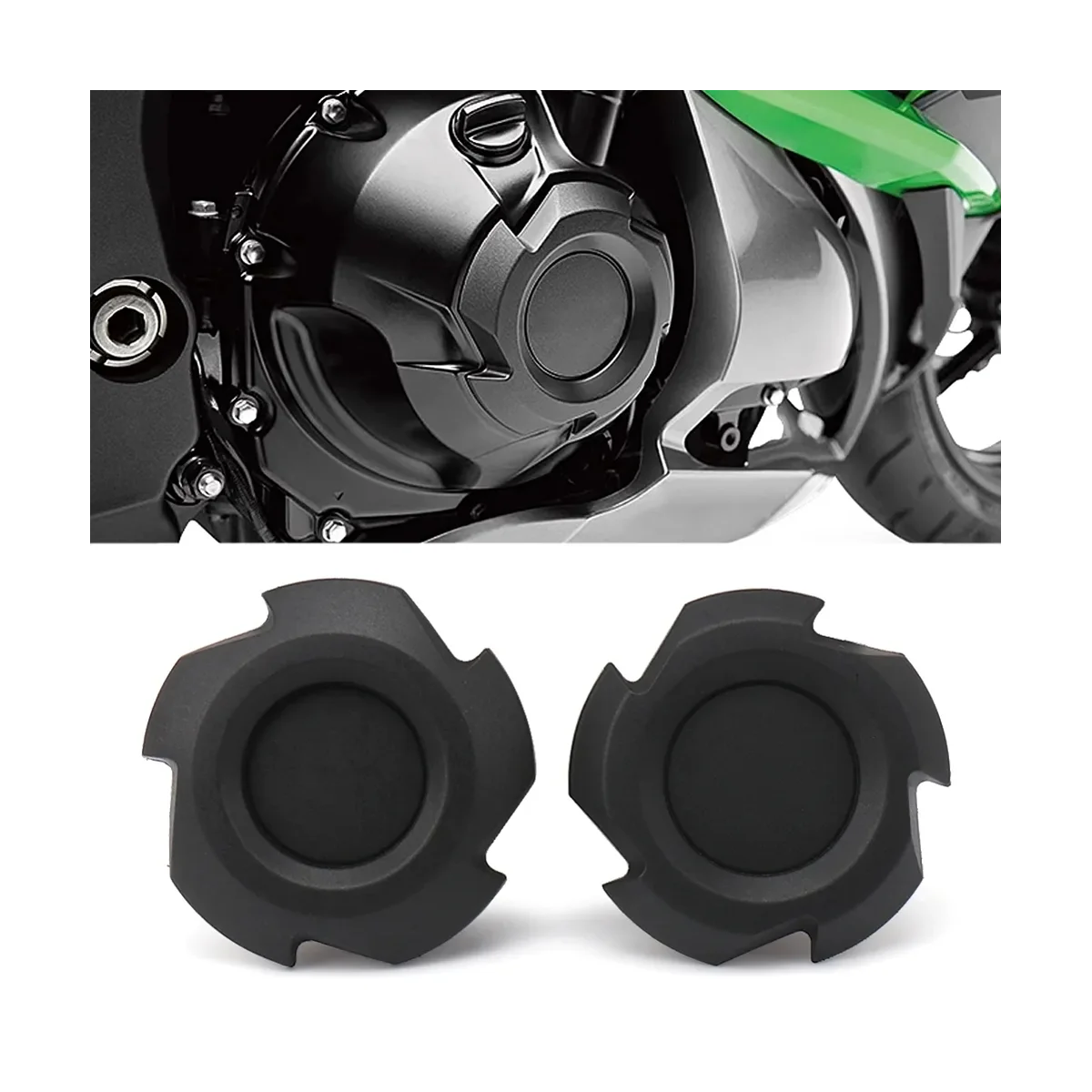 Защитная крышка двигателя мотоцикла для KAWASAKI Z1000 R/SX Z1000R Z1000SX NINJA1000 Ninja 1000 SX