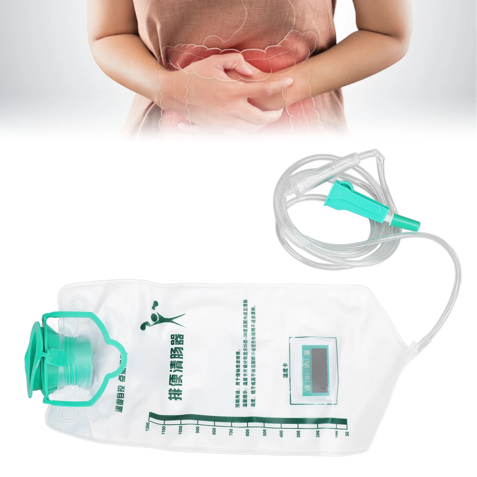 Набор сумок для клизмы Бытовой силиконовый набор очистки толстой кишки снятия