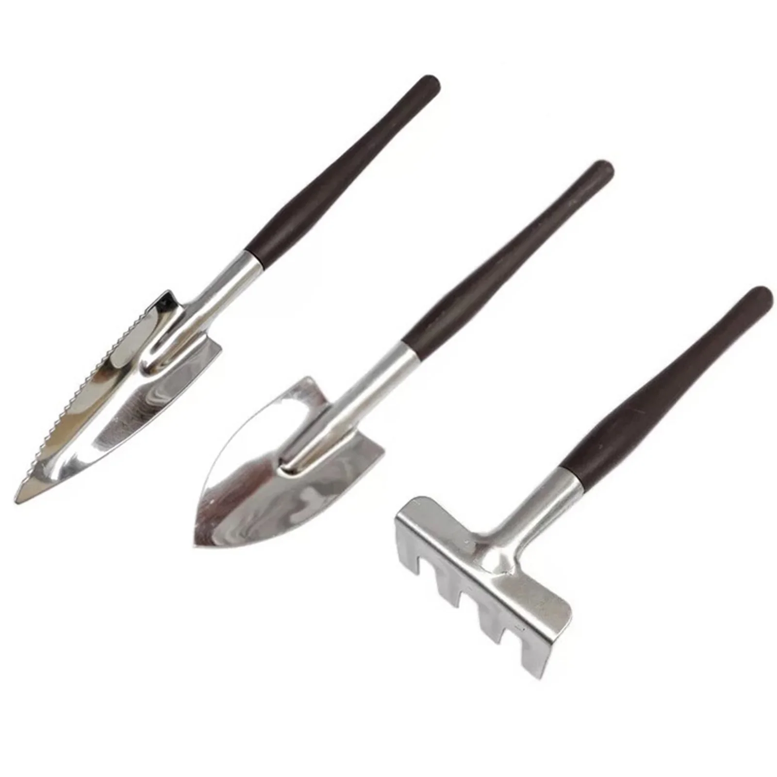 

Ручной Мастерок из нержавеющей стали, 3 штуки, садовый набор, культиватор из нержавеющей стали, ручной магнитный подарок для садоводства