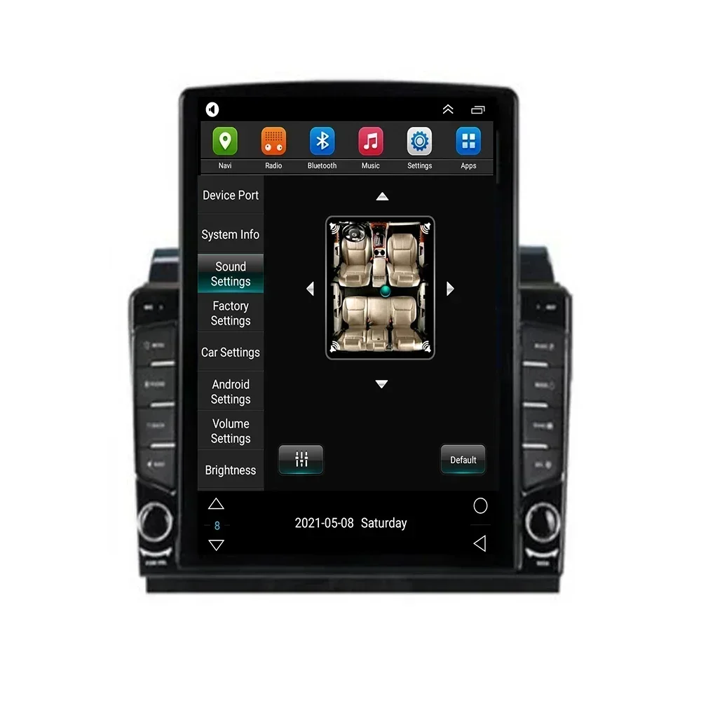 Android для Fiat Ducato Jumper CHEVROLET Boxer 2006-2050 Тип Tesla Автомобильный радиоприемник