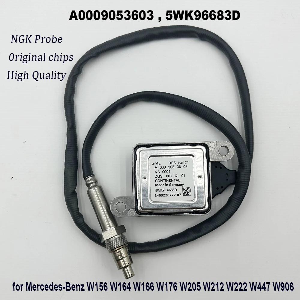A 0009053603 Для NGK Probe NOX Sensor 5WK96683D Высококачественные чипы Датчик оксида азота для