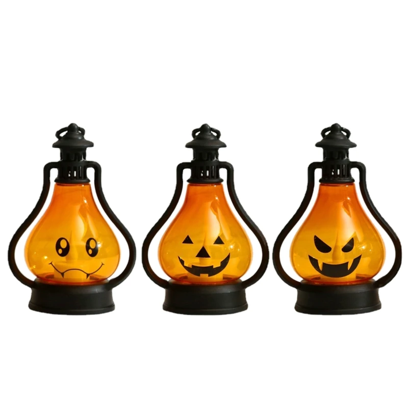 

LED Lamp Prop Decoration Terror Witchbar Party Light Kids Pumpkin Ghost Portable