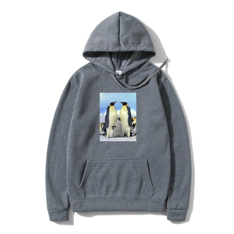

Верхняя одежда Penguins для дикой природы-выбор осени и цвета! Толстовка