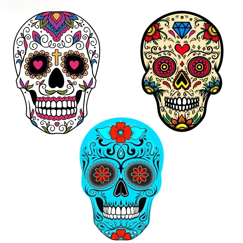 Creativity Mexican Sugar Skull Graffiti Skeleton Ghost Motor