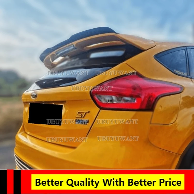 

Car Rear Roof Lip Spoiler For Golf 5 MK5 Golf 6 MK6 GTI MK4 F20 Universal Rear Window Spoiler ABS Plastic / Fake Carbon Fiber
