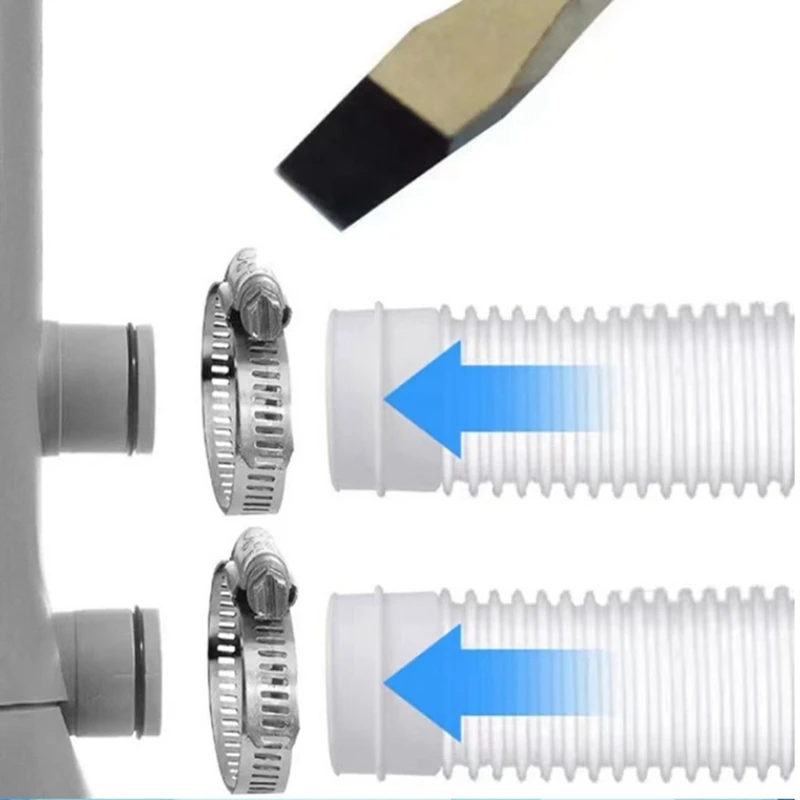 Сменный шланг для бассейна INTEX аксессуары полиэтиленовая труба надувного 300/330/530