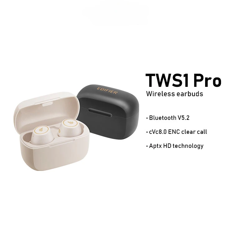 Bluetooth-наушники Edifier TWS1 Pro с шумоподавлением