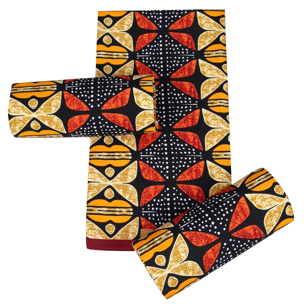 Высококачественная ткань Анкара в африканском дизайне для шитья своими руками