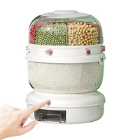 pressing rice dispenser moisture proof grain dispenser with lid household large grain container large food dispenser bucket