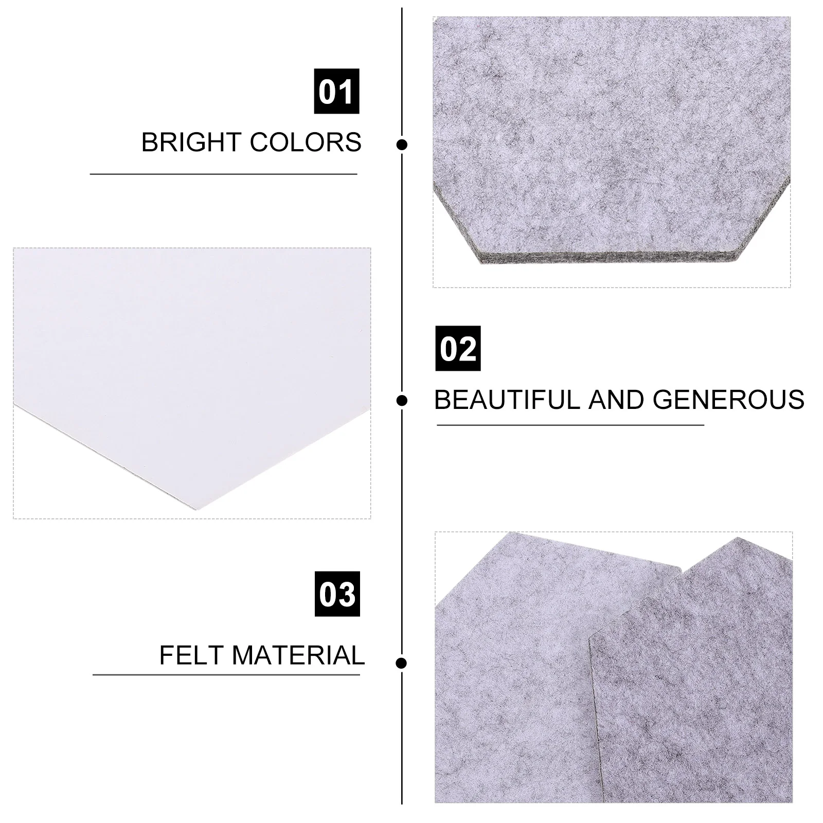 12 шт. декор фетровый фон стикер на стену шестиугольная доска рамка фото домашнее