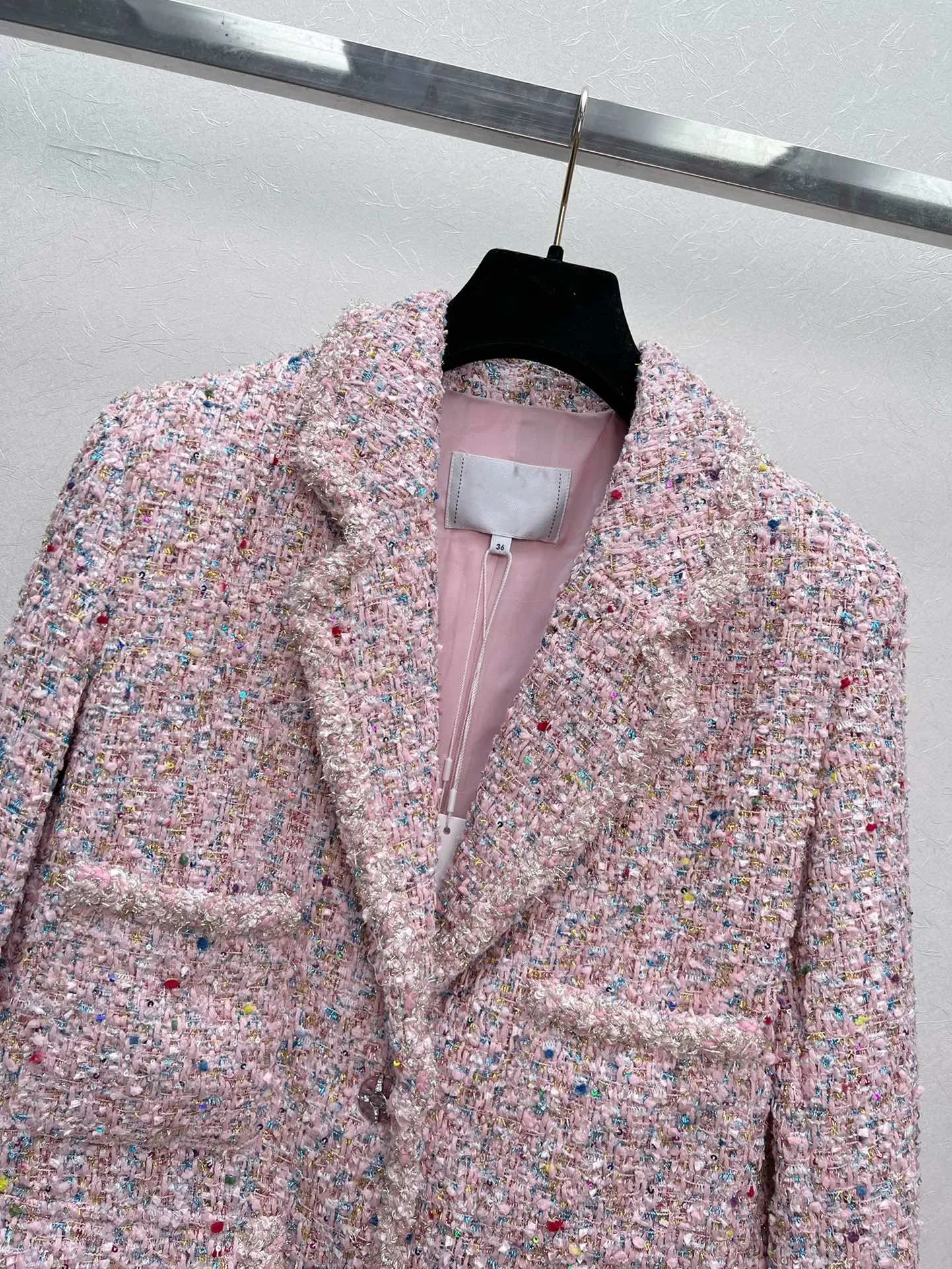 Женская одежда женская куртка осень 2024 Женское пальто ветровка женские твидовые