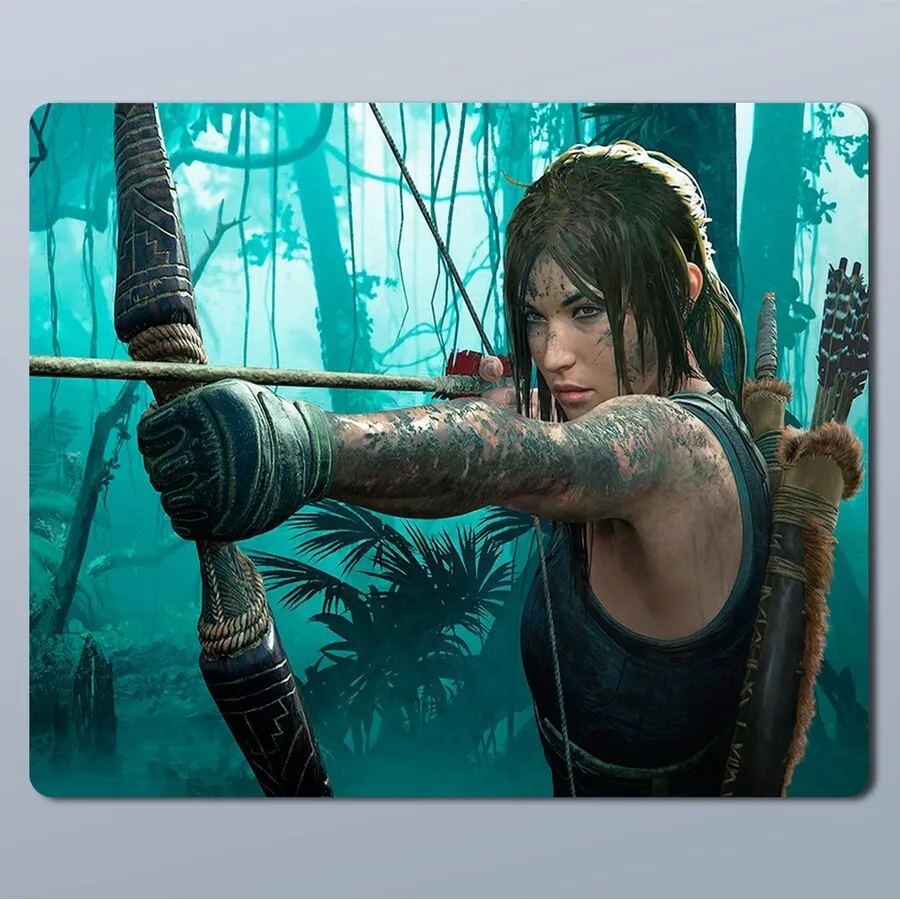 Коврик для мыши с принтом игры Shadow of the Tomb Raider (ps3 ps4 ps5 xbox pc switch) - 1029 |