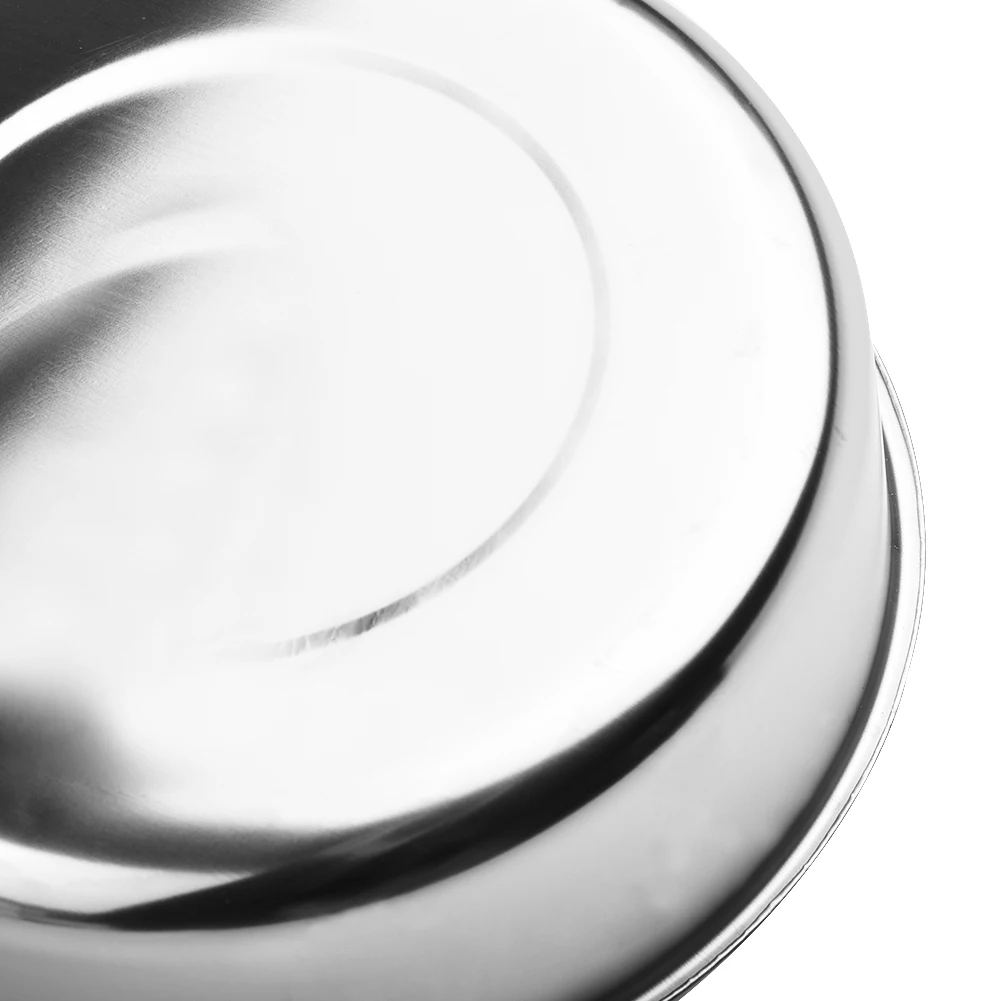 

Food Boxes With 5 Lids Set Silver Fresh-keeping Bowls 5pcs/Set 5 sizes For packing lunches Mixing Stainless Steel