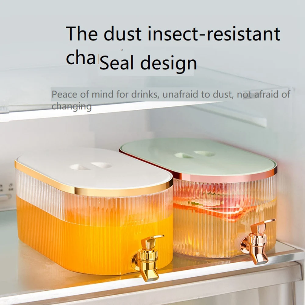 Диспенсер для напитков в холодильнике с патрубком Герметичный пластиковый